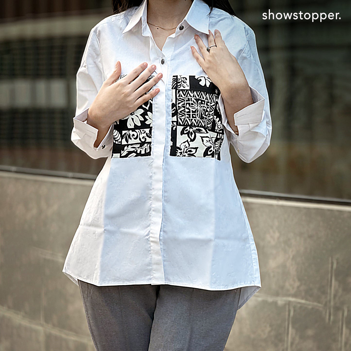 Showstopper White Shirt Woman 1024 000333